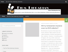 Tablet Screenshot of filmlibrarian.info